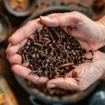 دستانی که نمونه ای از خرید میخک در کیفیت بالا را نشان می دهند.