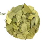 برگ بو به شکل دایره روی میز