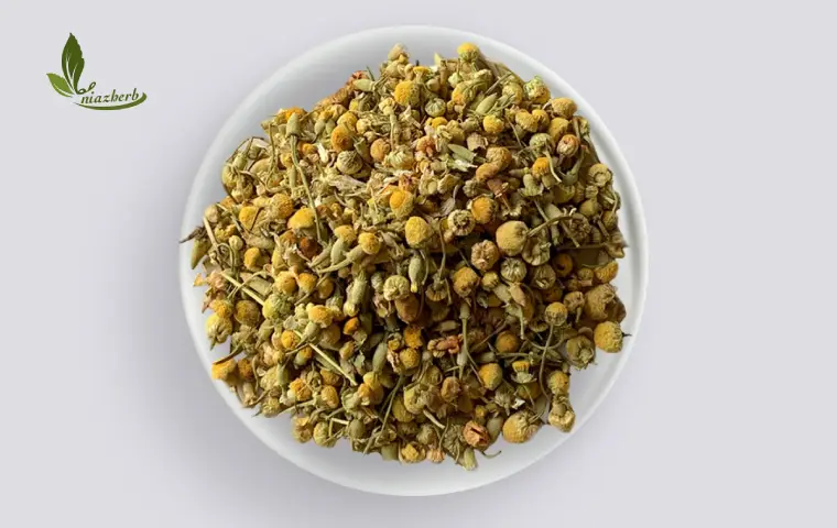 یک بشقاب پر از بابونه اعلا صادراتی